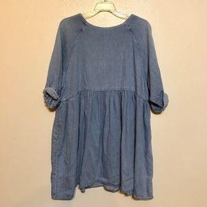 Babydoll Denim Dress